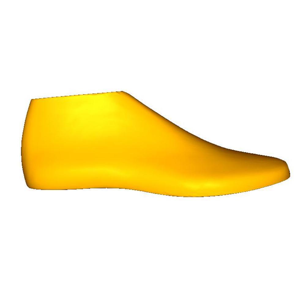 Mens Formal Round Toe - 18mm Heel Height / 19mm Toe Spring - 3D SIDE VIEW