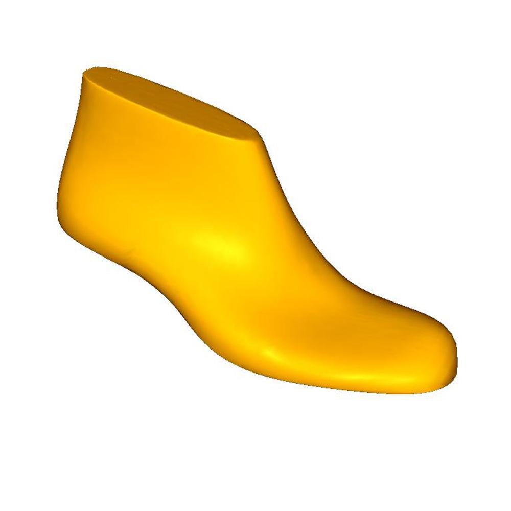Mens Military Boot Bump Soft Square Toe - 25mm Heel Height / 25mm Toe Spring - FRONT VIEW