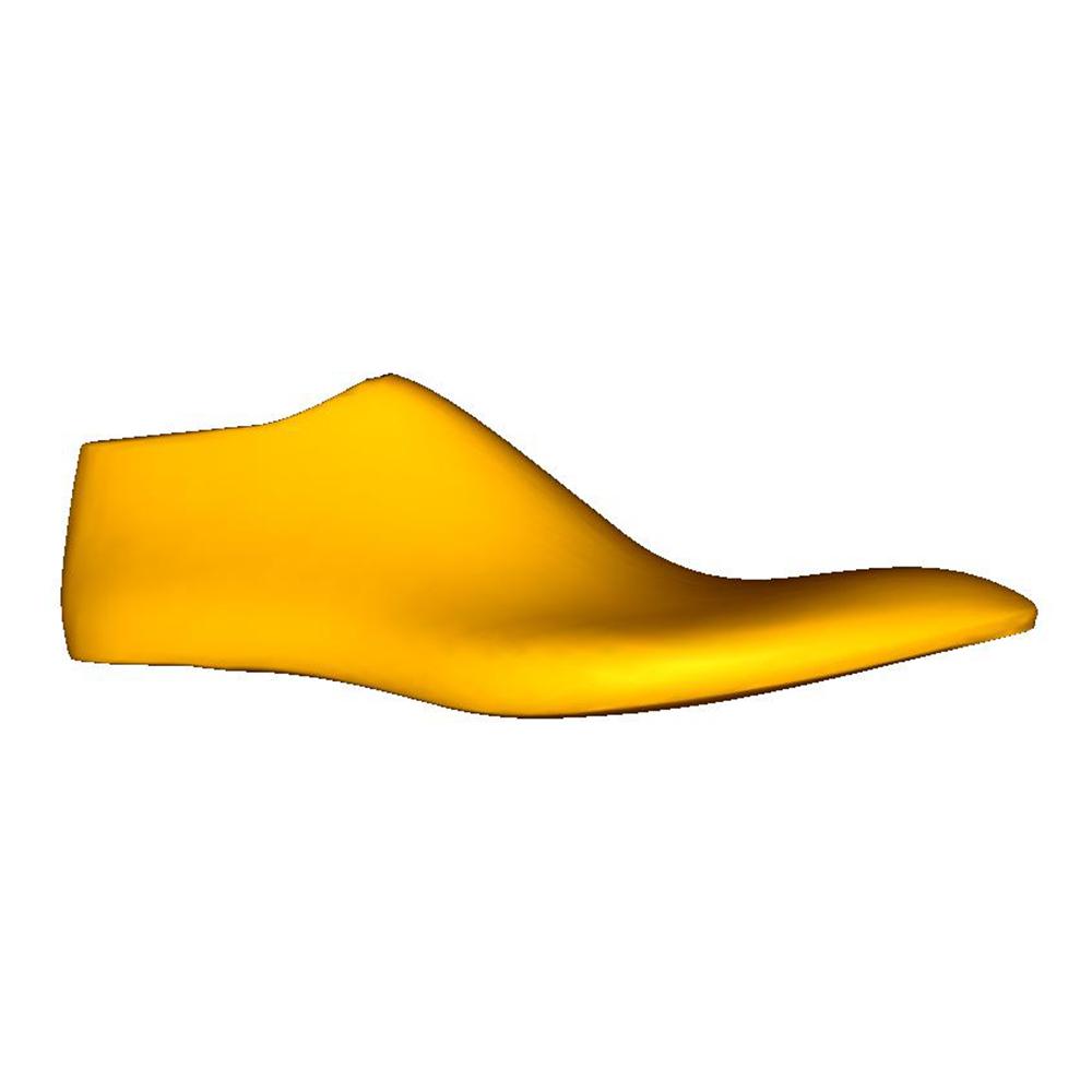 Mens Fashion Formal Almond Toe - 22mm Heel Height / 15mm Toe Spring - SIDE VIEW