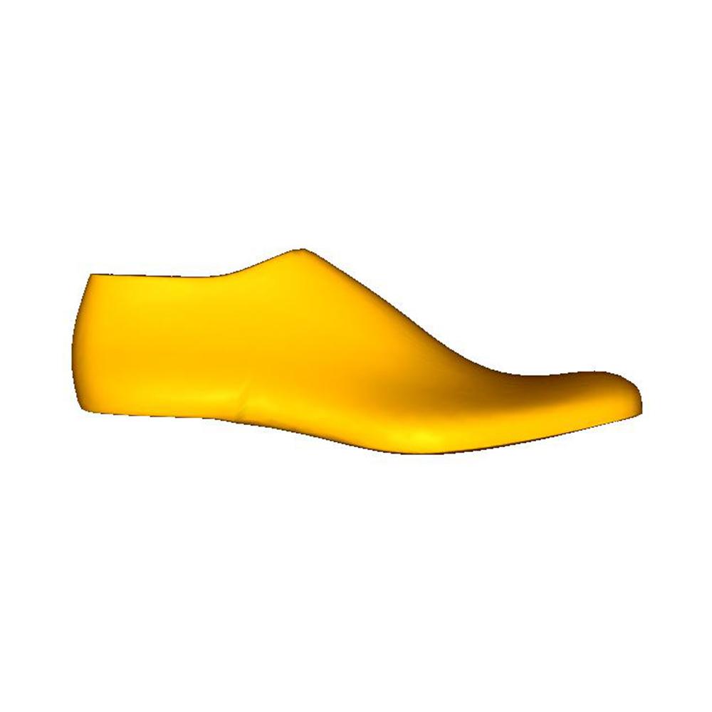 Mens Classic Toe Soft Square - 22mm Heel Height / 15mm Toe Spring - SIDE VIEW