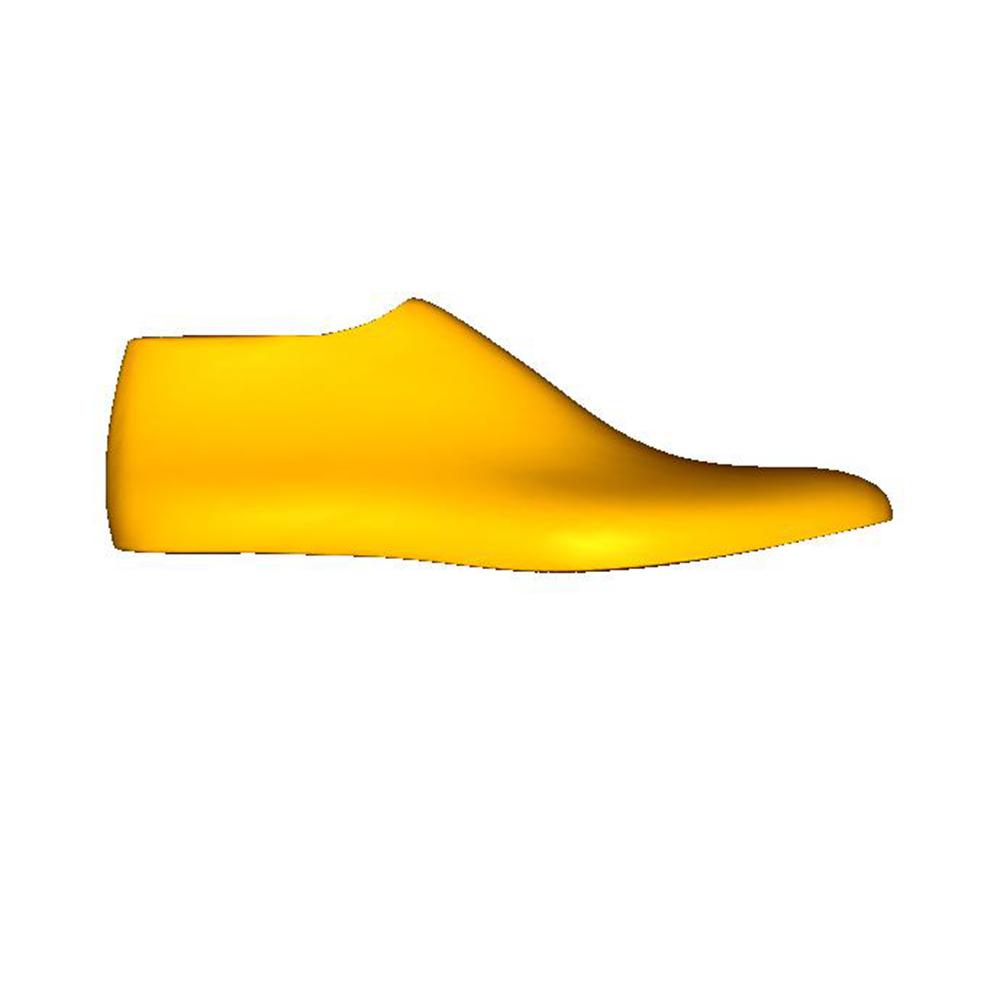 Ladies Pump Soft Square - 10mm Heel Height / 10mm Toe Spring - SIDE VIEW