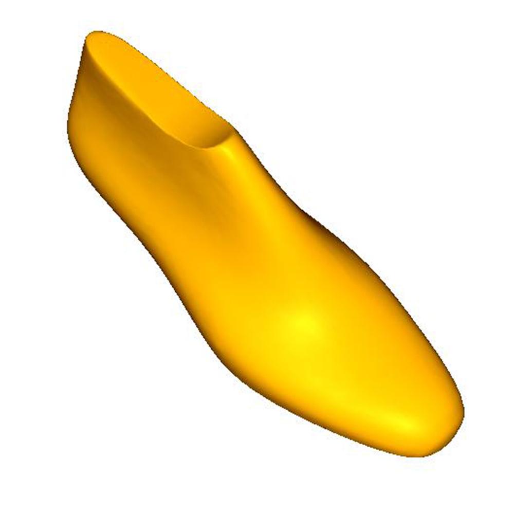 Ladies Pump Soft Square - 10mm Heel Height / 10mm Toe Spring - FRONT VIEW