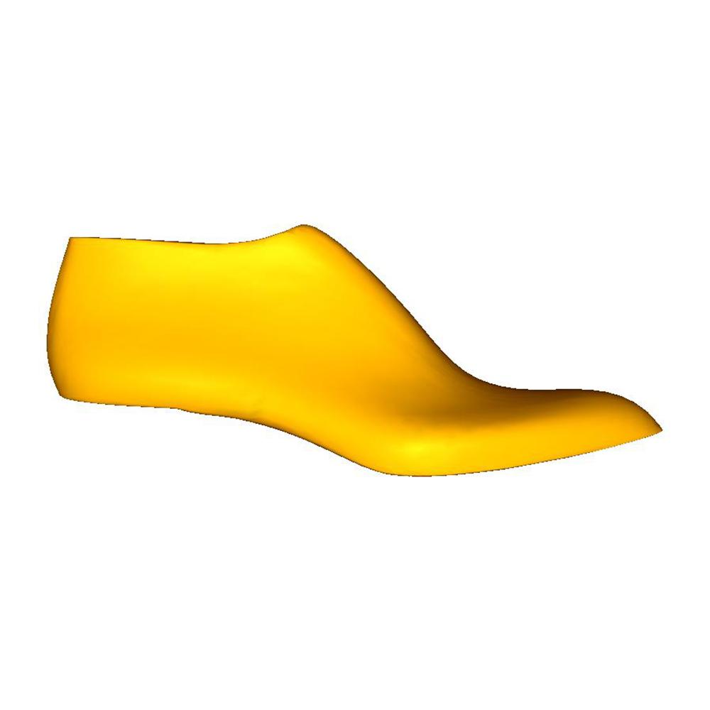 Ladies Classic Round Almond Toe - 40mm Heel Height - SIDE VIEW