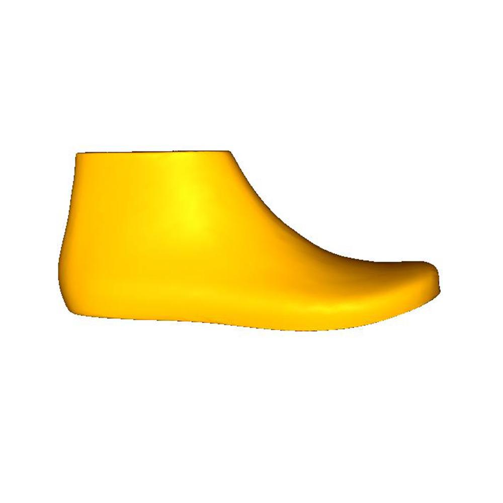 Child Round Toe Boot, Zip, Chelsea - 8mm Heel Height / Size 12 Model - SIDE VIEW