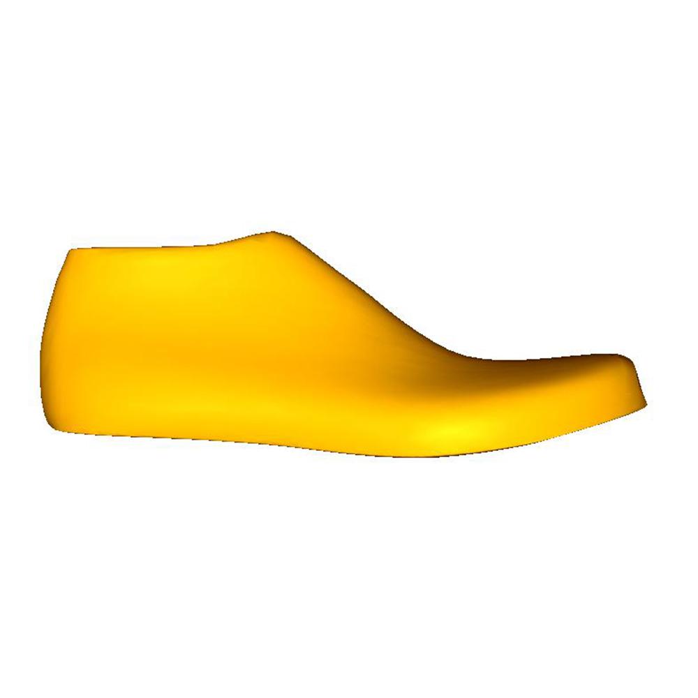 Child Round Toe Tie / Velcro - 8 mm Heel Height / Size 12 Model - SIDE VIEW