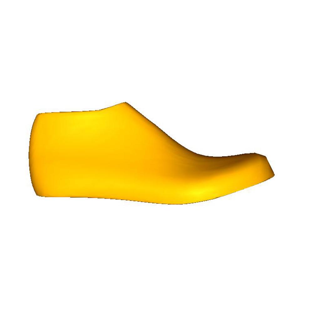 Child Round Toe Tie / Velcro - 6mm Heel Height / Size 6 Model - SIDE VIEW