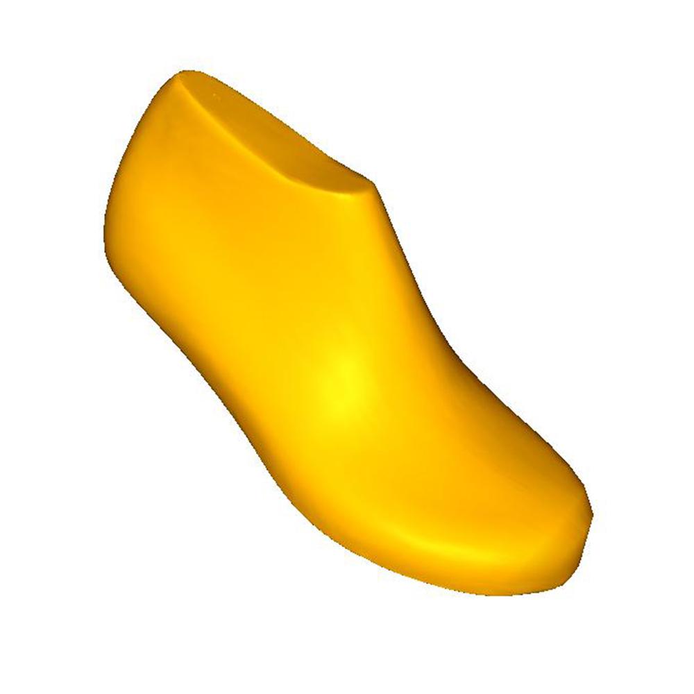 Child Round Toe Tie / Velcro - 6mm Heel Height / Size 6 Model - FRONT VIEW