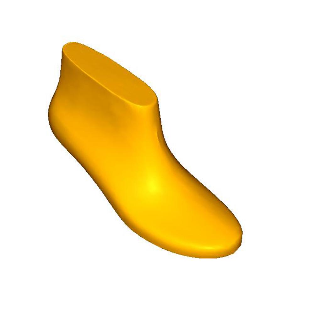 Child Round Toe Boot, Zip, Chelsea - 7mm Heel Height / Size 6 Model - FRONT VIEW